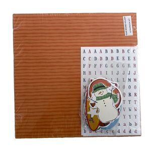 New Seasons Year Round Holiday Scrapbook Kit  NEW